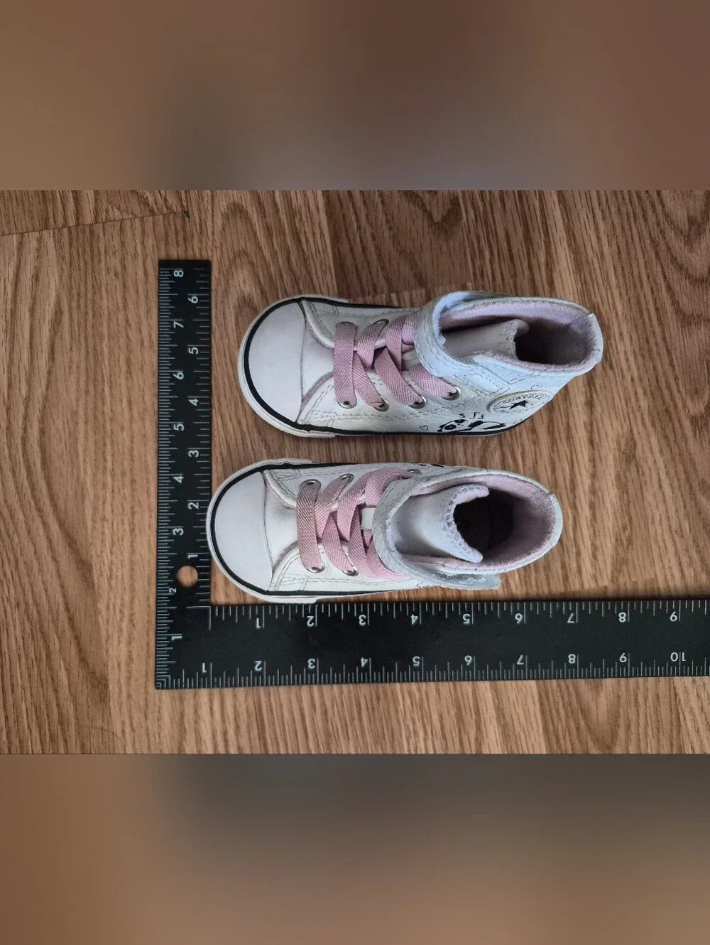 Converse Chuck Taylor All Star Shoes Panda Pink Laces